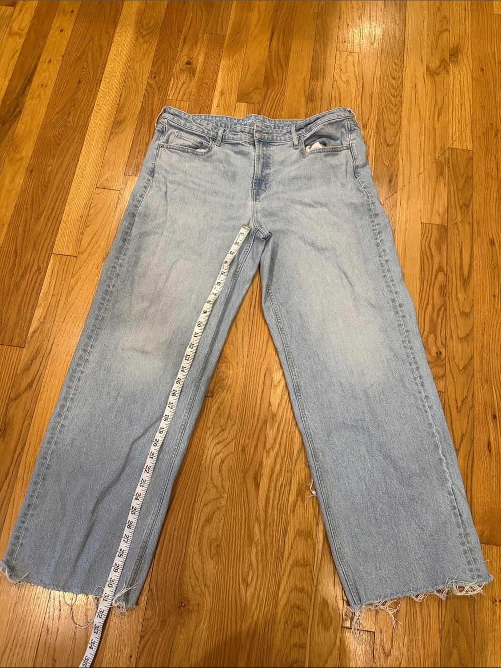 Old Navy Light Wash Straight Leg Jeans